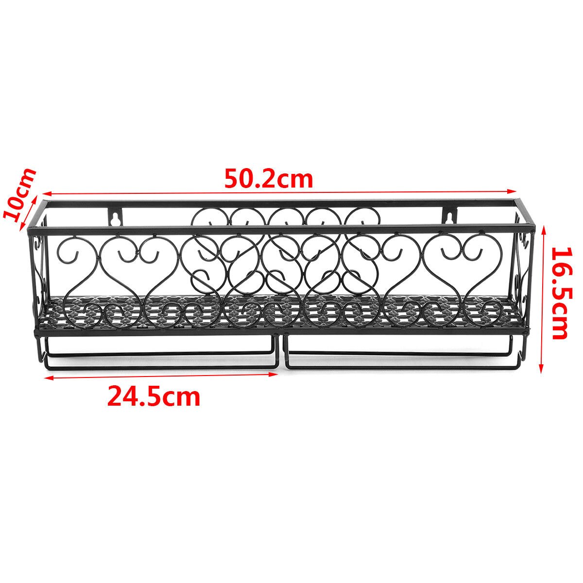1pc vinhylle kopp glassholder vise bar hylle veggmontert flaske champagne glass henger holder bar arrangør til kjøkken