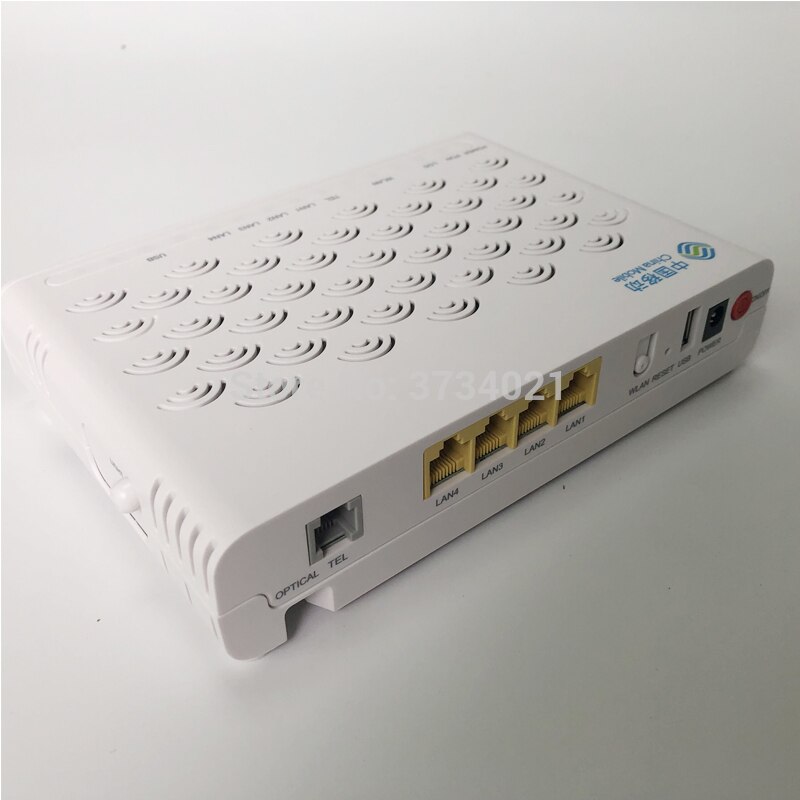 ZTE F623 FTTH GPON ONU fibra optica 6.0 GPON ONT Router with 1GE+3FE+Voice+WIFI+USB ONT English version