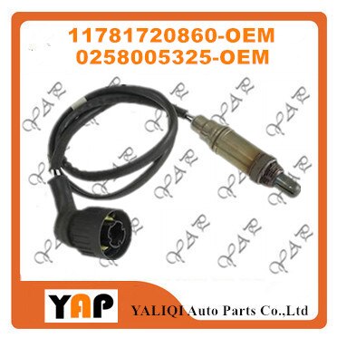 Oxygen Sensor FOR FITBMW E30 316I 318I E34 518I 1.6L 1.8L REAR Length:84CM 11781720860 0258005325 11781721125 1988-1998