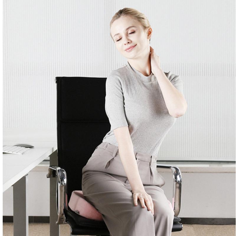 Reise pustende setepute coccyx ortopedisk minneskum sete massasjestol pute pute bil gel svamp u-formet setepute