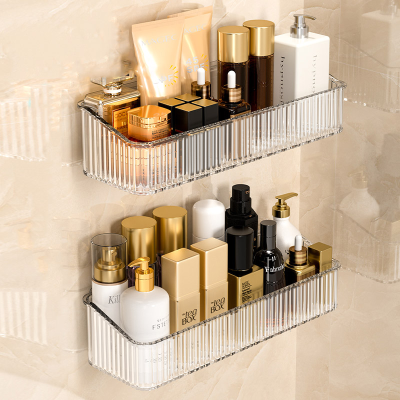 Badrumsförvaringsställ badrumstoalett utan stansning vägghängare toalettvägg kosmetikaförvaringsställ