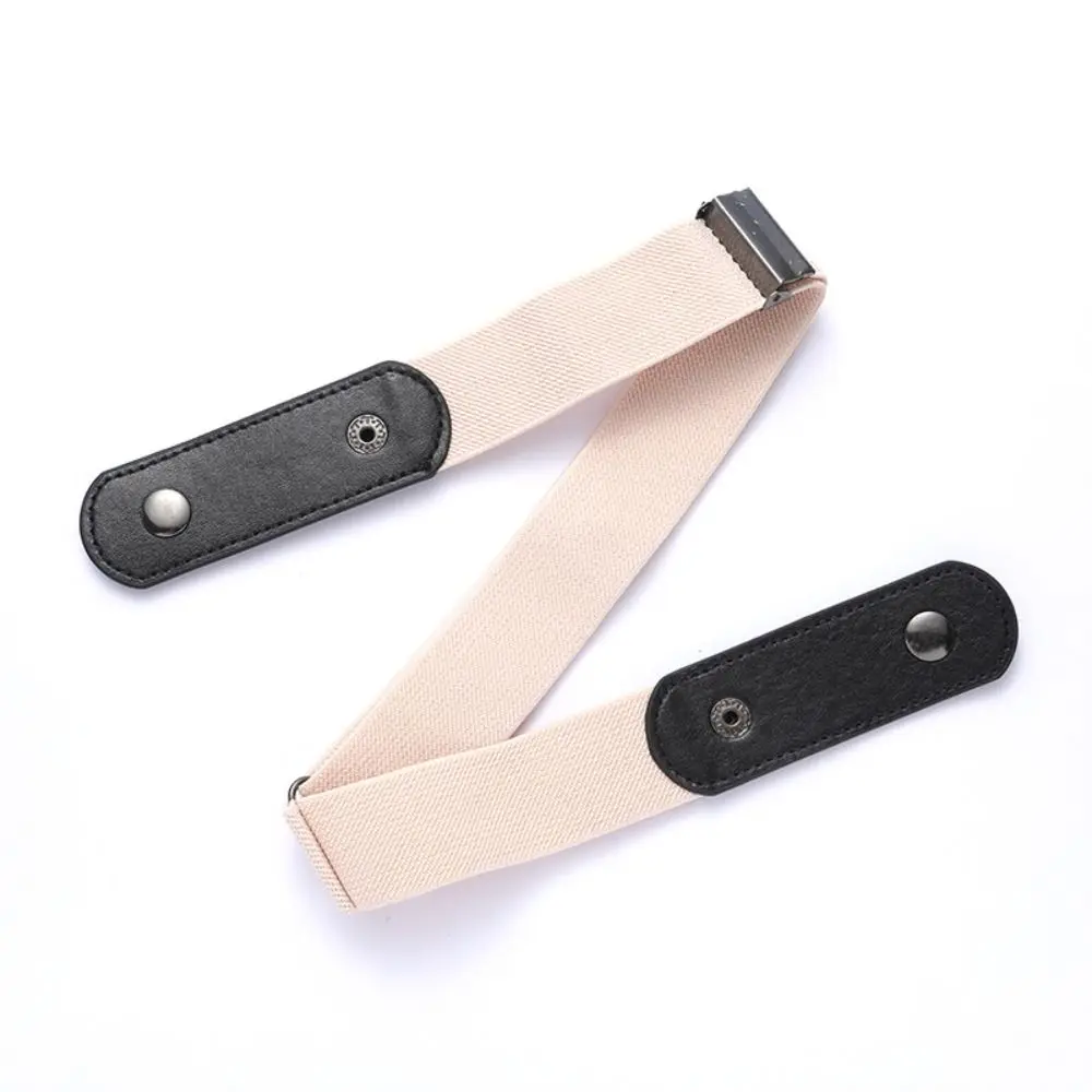 Bez klamry Niewidoczny pasek bez klamry Elastyczny pasek Bezśladowy pasek bez klamry podstęp Czarny elastyczny damski: SZARY