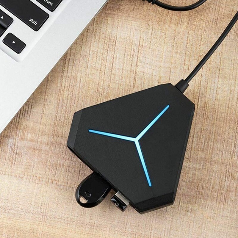 ICECOOREL Computer USB Splitter Konverter Multi-Interface Hub Set Linie USB High Speed Eine für Sechs Expander Kartenleser
