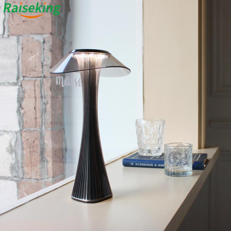 Modern Rechargeable Led Cordless Table Lamp Touch Control Dimmable Lights Eye-protect Reading Desk Restaurant Hotel Decorative