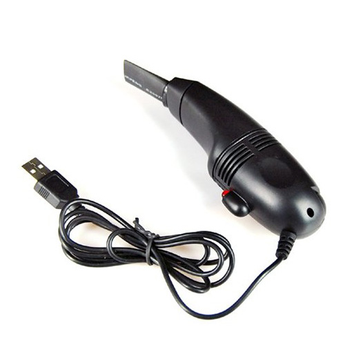 Mini USB Vacuum KEYBOARD DUST cleaner for Laptop PC Computer - Family Office PC keybard cleaner tool-black Computer Cleaners