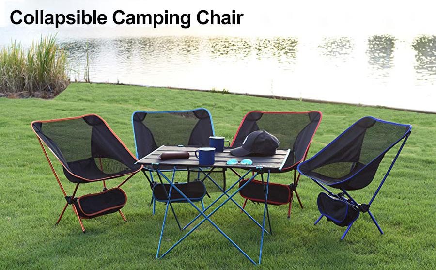 Outdoor Folding Fishing Chairs Portable Chair Fishing Camping Stool Folding Extended Hiking Seat Picnic Camping Equipment