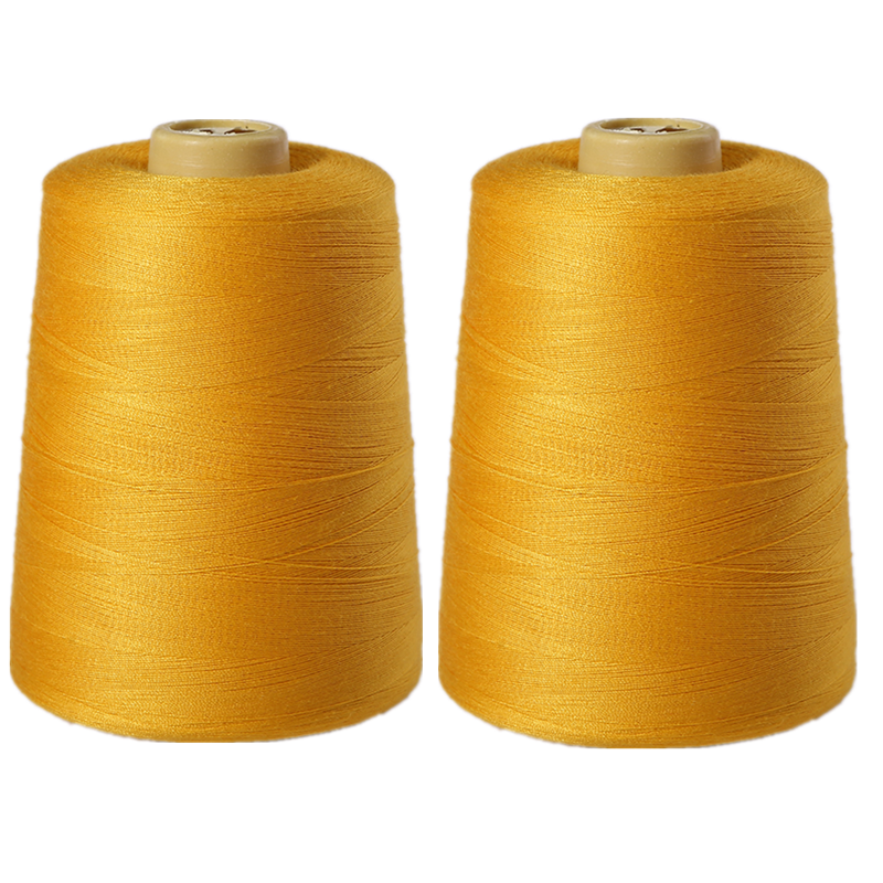 1Pcs 8000 Yards Polyester Thread Sewing Color Optional: Golden 1pcs