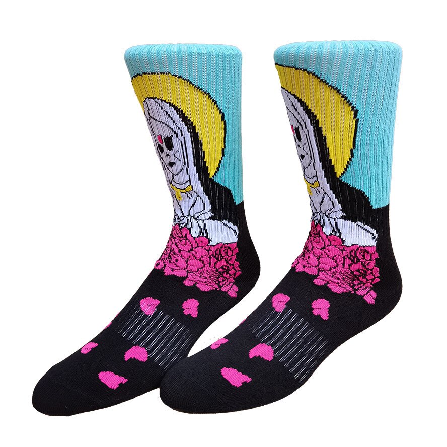 Hip Hop medias de patinaje hombres GOST Buster alienígena Ddragon nuevos calcetines Streetwear baloncesto Sokken: Y24