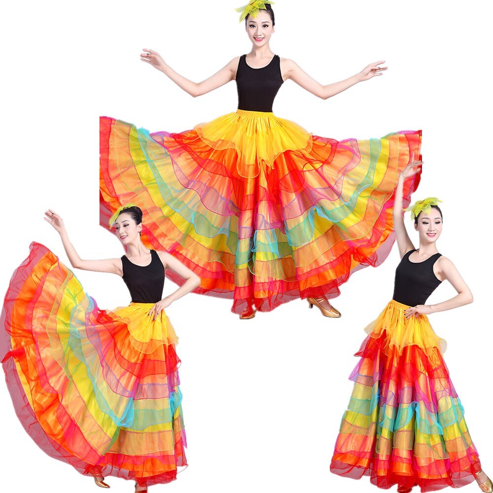 Kvinder flamenco dans kjole voksen spanien tyrefægtning flamenco kostume pige paso doble dans kjole flamenco dans kjoler  sl1462