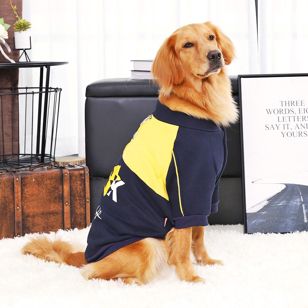 HOOPET Hond Kleren Sport Warme Overalls Voor Grote Honden Kleding Grote Hond Jas Jas Golden Retriever