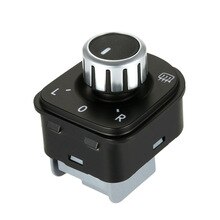 Reemplazo del Control del calentador de la perilla del interruptor del espejo lateral para Golf6 Jetta MK6 MK5 5ND959565A