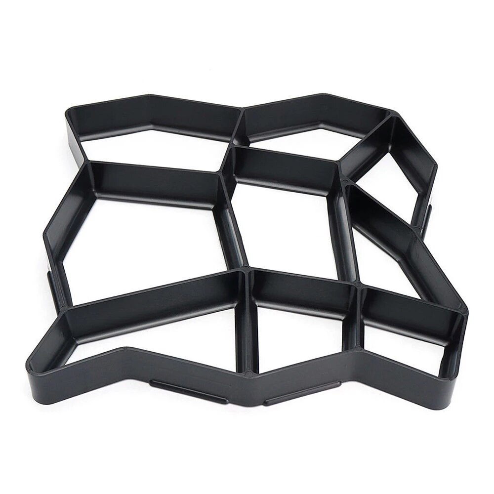 Molde de plástico para pavimentação, tijolo de pavimentação, molde para pavimentos, pavimentos de concreto, para jardim e pátio