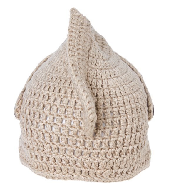 Roman Knight Helmet Caps Winter Warm Hats For Family Novelty Handmade Knit Hats Father Kids Beanies Cap Party Mask