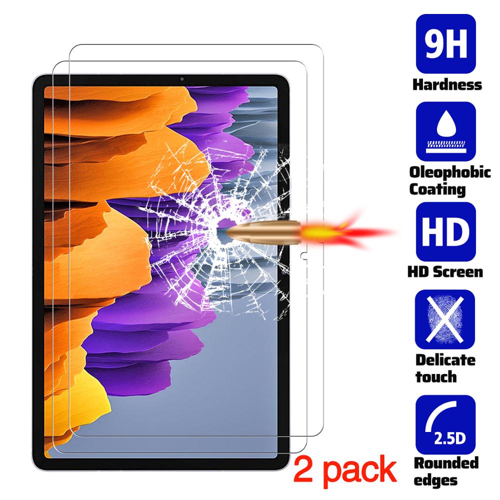 Voor Samsung Galaxy Tab S7 Screen Protector, tablet Beschermende Film Gehard Glas Voor Galaxy Tab S7 SM-T875 T870 (11 Inch): 2pcs
