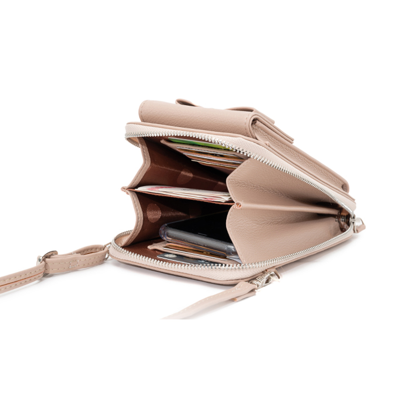 frauen Schulter Tasche Crossbody Telefon Brieftasche Kleine PU Leder Geldbörse Karte Halfter Für Weibliche