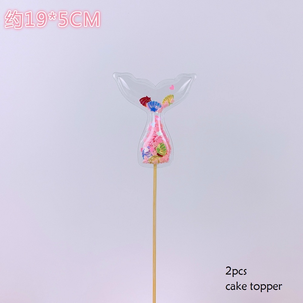 Ballons en queue de sirène gonflable en aluminium, 85cm, 2 pièces, décorations de fête d'anniversaire, fourniture pour enfants, petite sirène, 85cm, 2 pièces: 22