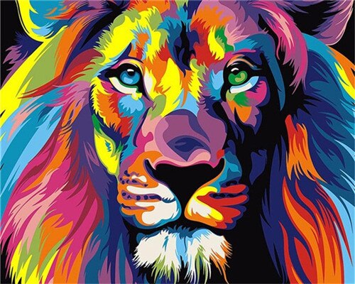 Azqsd schilderij op nummer kattenfoto's op nummer dieren acryl olieverfschilderij schilderen op nummer voor volwassenen olieverfschilderij huisdecoratie: Szyg 327