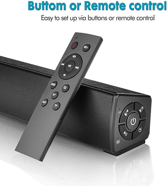 Pc Speakers Geluid Bar Wired Wireless Home Theater Audio Stereo Soundbar Oplaadbare Bluetooth Speakers Draagbare Mini Soundbar