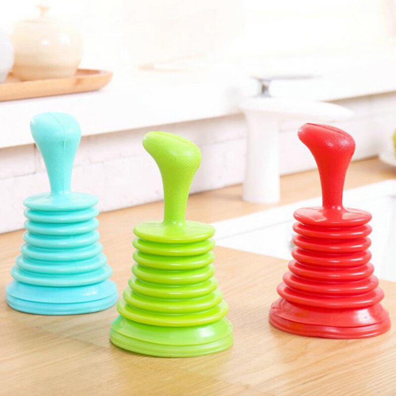 Familie gootsteen afvoer pijpleiding baggermachine beker zuiger gootsteen afvoer reinigers zuig toilet borstel zuignappen toilet ontstopper