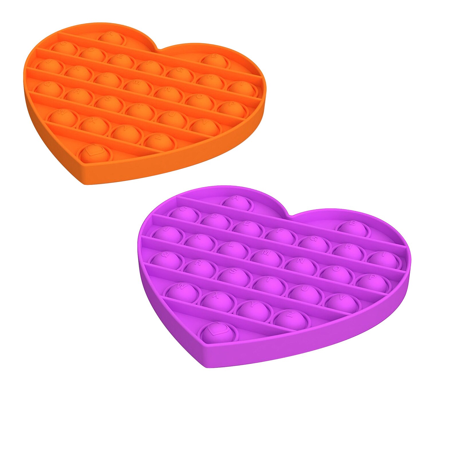 Zabawki antystresowe Bubble Popping gra Push Fidget zabawka sensoryczna śmieszne dorosłe dzieci reliever stres zabawki silikonowe autyzm specjalne potrzeby: I-2PCS