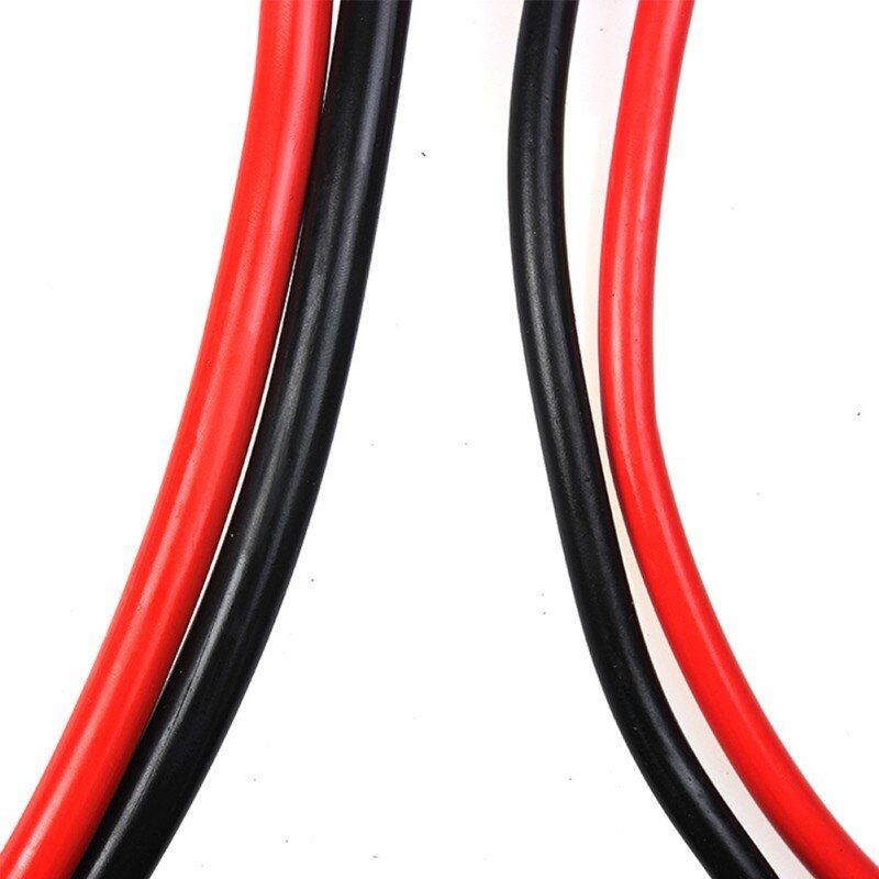 2.5m Car Auto Emergency Battery Cable Booster Cord Copper With Clip Cable Car Jumper Wire Start Clamp Charging Booster