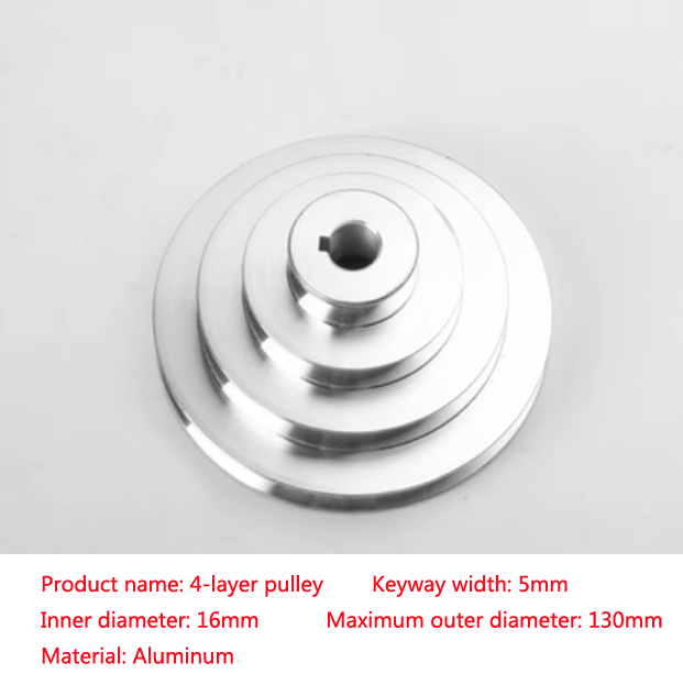 Bänkborr 54mm to 150mm ytterdiameter 14 16 18 19 20 22 24 25 28mm borrning aluminium a typ 5 steg pagodremskiva för kilrem 1pc: Indigo