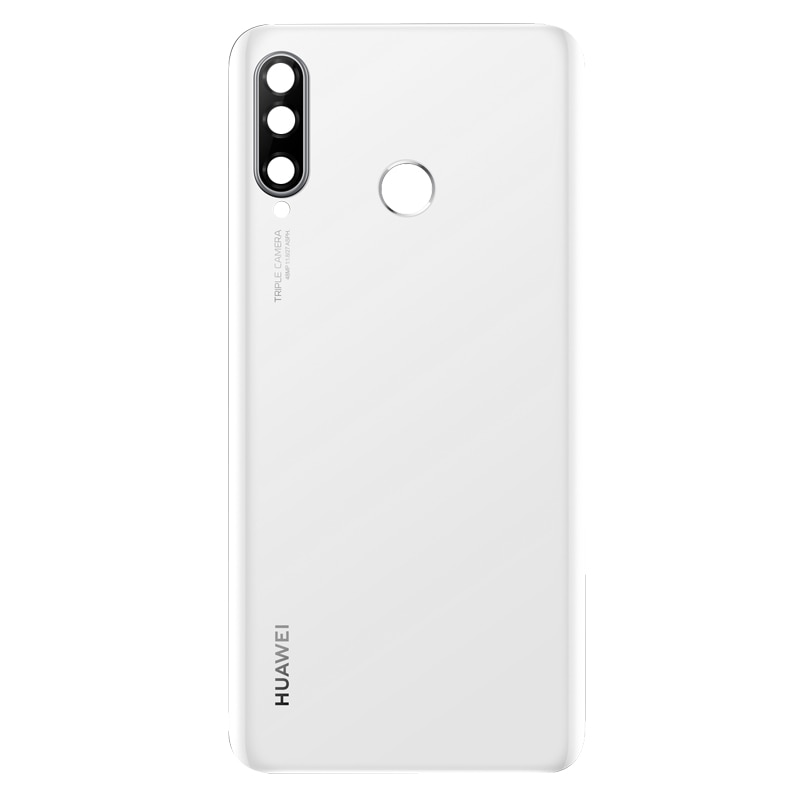 Originele Terug Behuizing Vervanging Voor Huawei P30 Lite Back Cover Batterij Glas Huawei Nova 4e Met Camera Lens Sticker