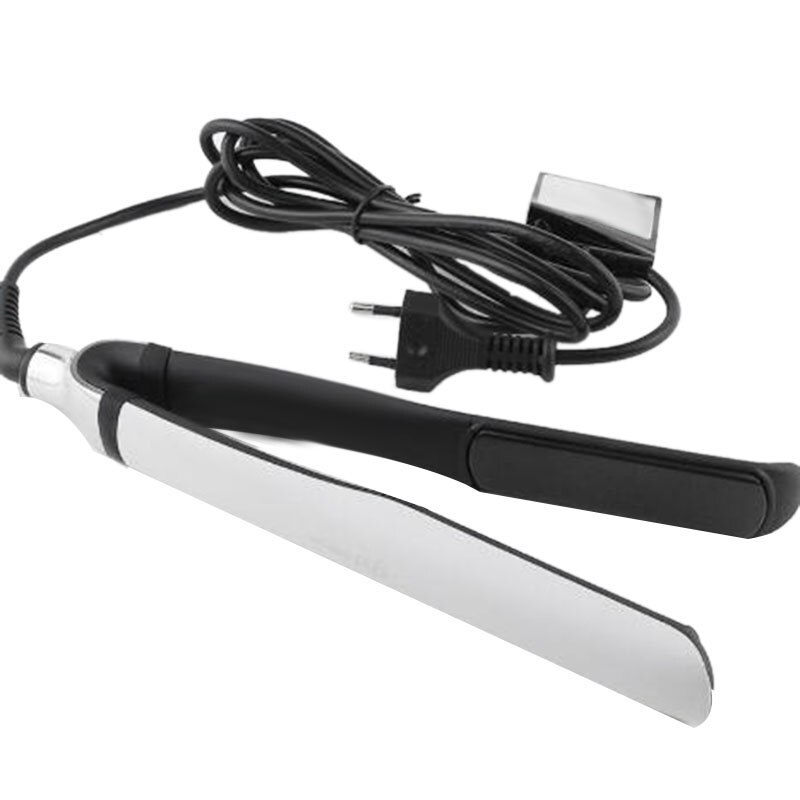Hair Straighteners Hair Styler Flat Iron Hair Dryer Styler Styling Tool White 1 Inch Eu Plug