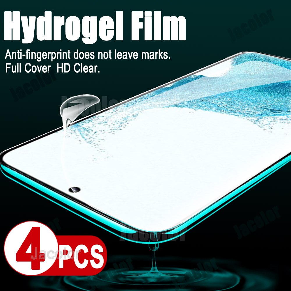4 stück displayschutzfolien aus Gel für samsung Galaxis s s22 Ultra Plus  s21 fe (5g hydrogel-schutzfolien,  s22+ s21+ s22 ultraweiche, kein glas)