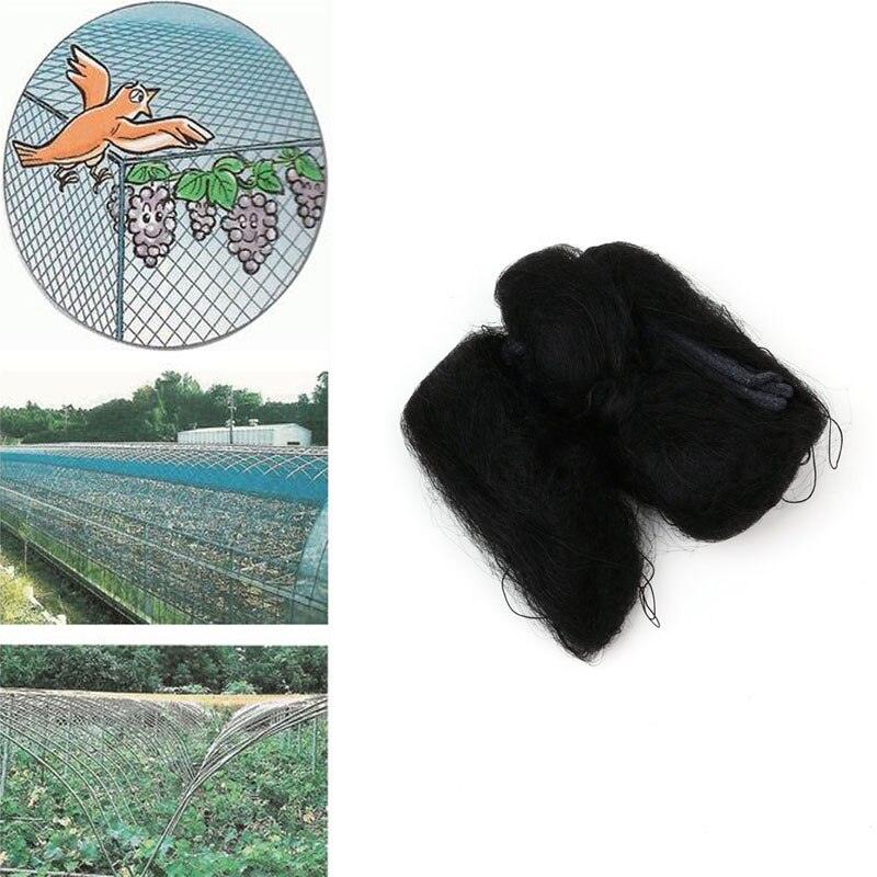 3x10m Zwarte Vogel-Voorkomen Van Anti Vogelnet Netto Mesh Voor Fruit Crop Plant Boom