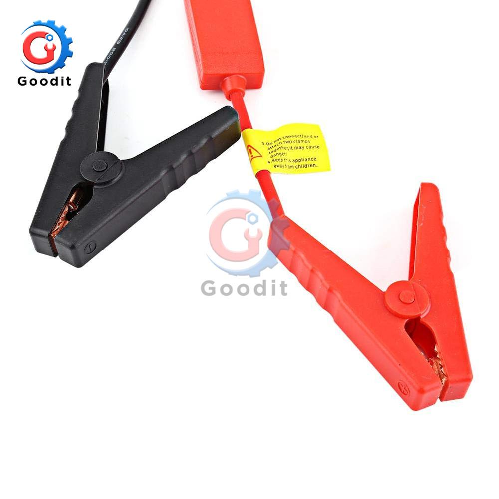 Plug Connector Emergency Lead Cable Booster Cable For Auto Car Battery Connection Jumper Jump Start Prevent Reverse Charge