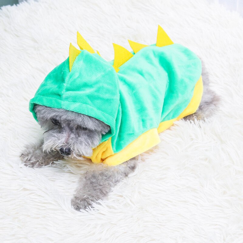 Pet Dog Funny Kleding Dinosaurus Kostuums Teddy Bichon Kleren Schattige Puppy Kleding Kat Kleding