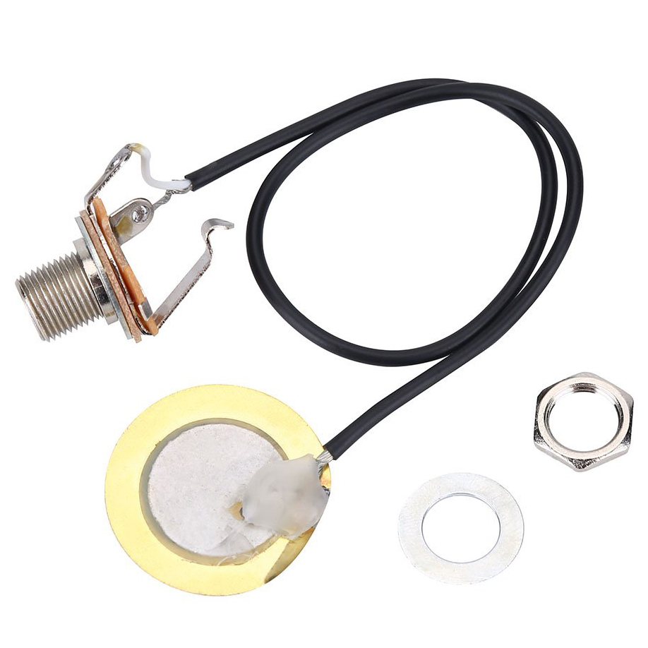 Cankypu Akoestische Gitaarpickup Met Actieve Piëzo & Microfoon - Dual Source Preamp Systeem