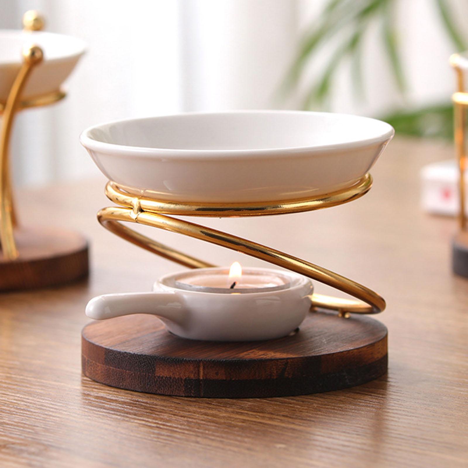 Aroma Olie Brander Warmer Olie Wierook Was Smeltbrander Met Kaarslepel Kantoor Woonkamer Spa Yoga Home Decor Huwelijksgeschenken