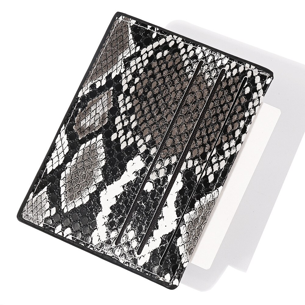 Serpentine Mini port-carte femmes petits portefeuilles en cuir PU nouvelle porte-monnaie peau de serpent dames femme tendance concepteur