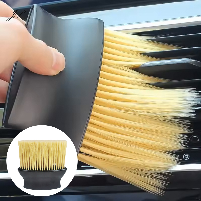 Car Interior Cleaning Tool Air Conditioning Outlet Cleaning Brush Fine Brush Car Interior Gap Dust Removal Cleaning Universal