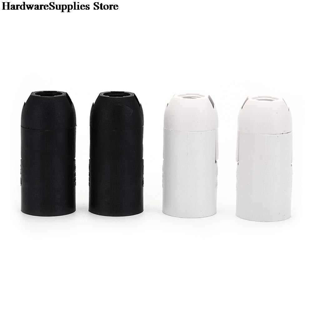 2PCS 250V 2A E14 Light Bulb Lamp Holder Holder Accessori Lamp Socket Luminaire Lampholder Flexible Lighting Accessories 56*26mm