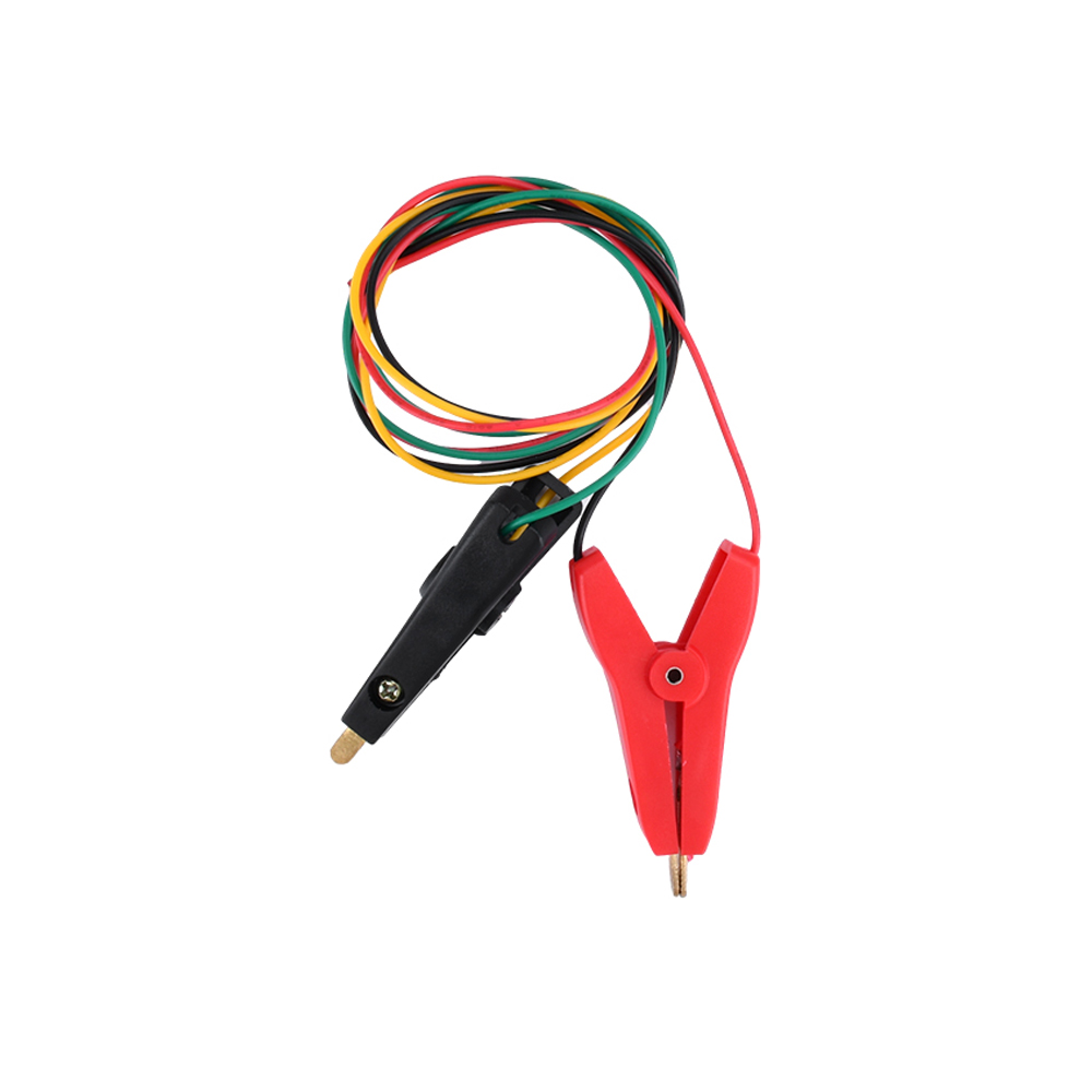 TS457 1.77inch Battery Tester Voltage Internal Resistance Meter Built-in Storage Function 4-wire DC5V Tester For 18650 Battery: black