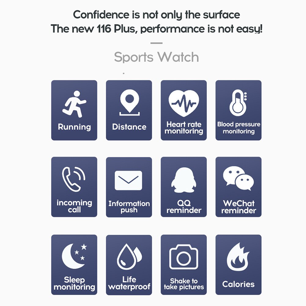 Fitness Smart Watch Men Women Blood Pressure Heart Rate Monitor Sport Smartwatch Fitness Tracker Bracelet For Xiaomi Samsung IOS