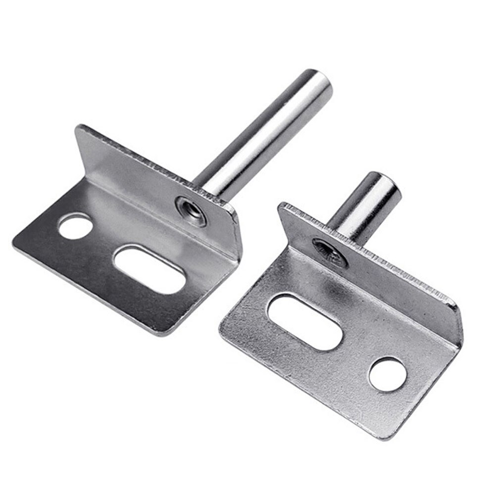 30 Stuks Hoek Scharnieren Deur Scharnier Zware Pivot Scharnier Voor Houten Deuren (Zilver Korte Stijl)