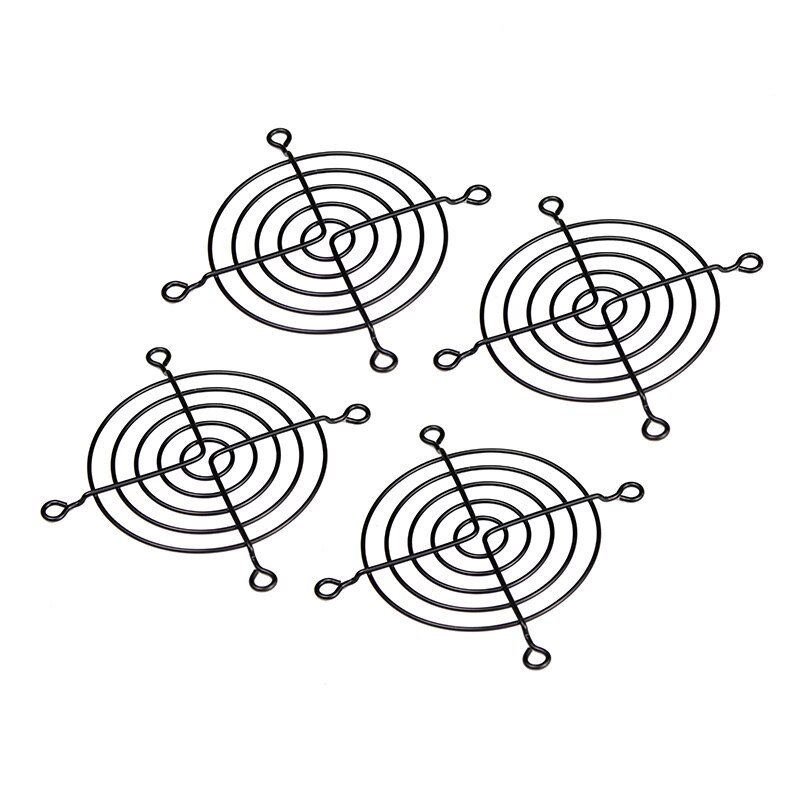 20 Pieces 80mm Fan Grills 80x80mm Metal Protector For 80mm Fans Computer Case Iron Mesh for Fan Protection