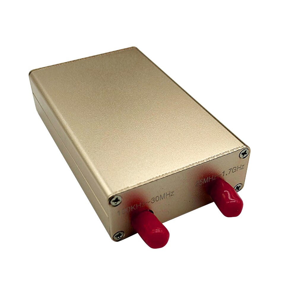 Mini Radio Portable 100KHz-1.7GHz RTL SDR récepteur de Radio USB + antenne TV RTL SDR AM FM: Gold