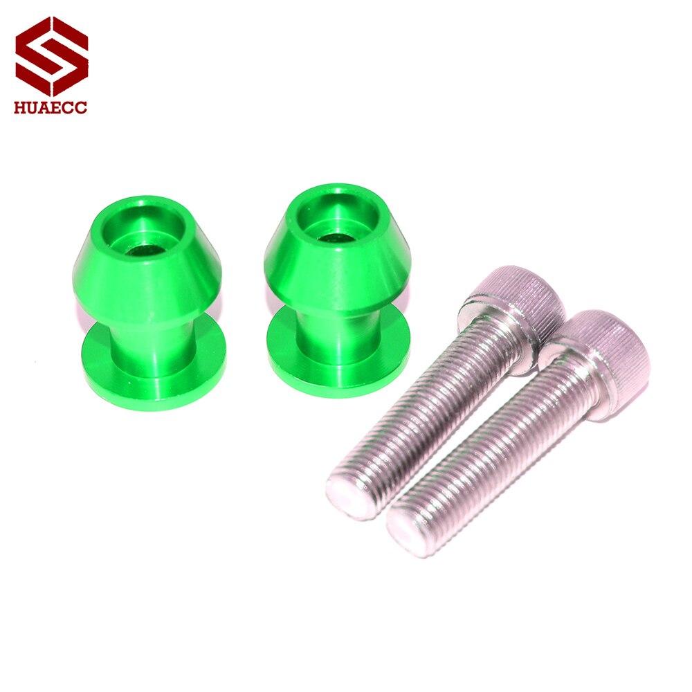 Motocicleta CNC basculante carrete Sliders 10mm carretes de brazo oscilante deslizadores para Kawasaki Z750 Z1000 Z1000SX ZX6R ZX6RR 636 ZZR600