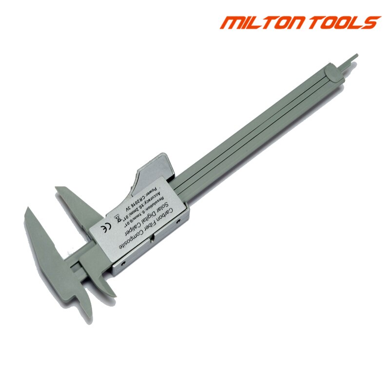 150MM/6" Solar Digital Caliper solar energy electronic vernier caliper 0-150mm solar plastic vernier caliper 8pcs/lot