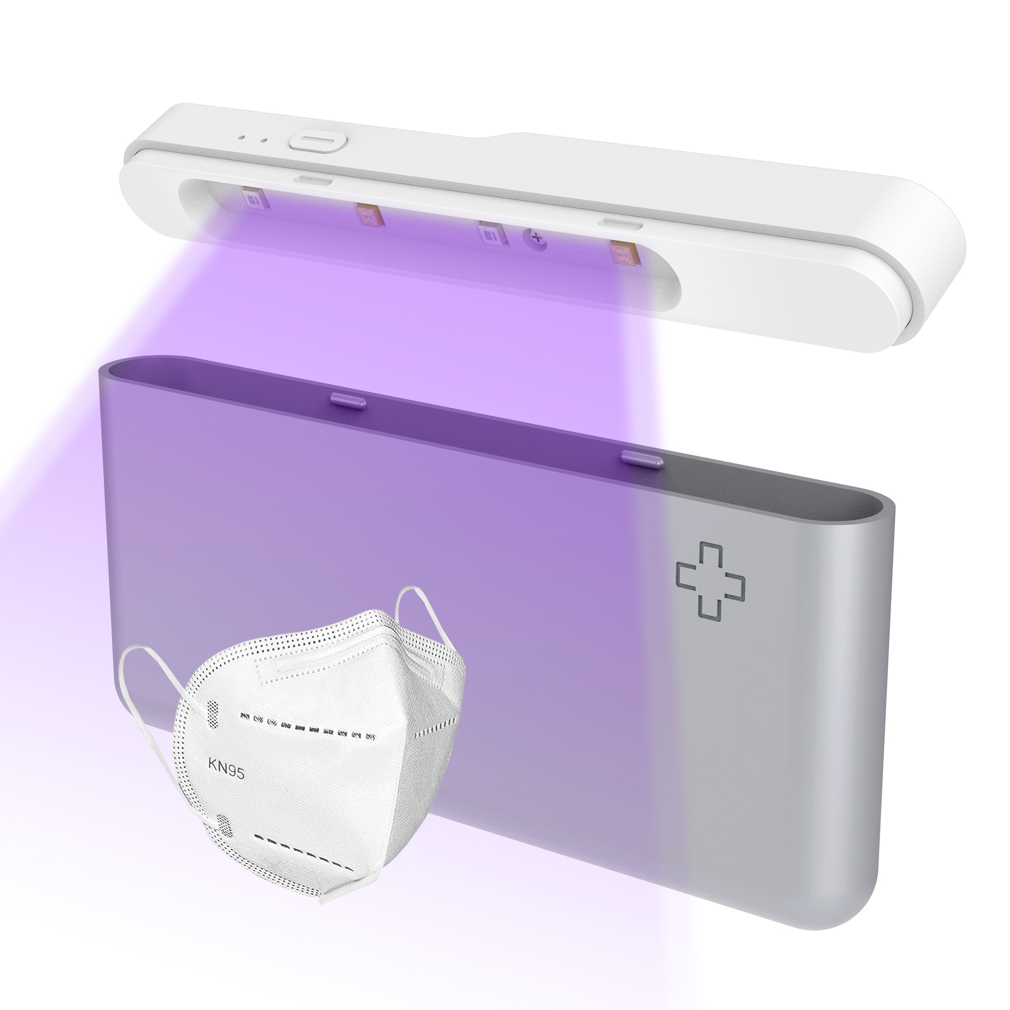 Tragbare UV Sterilisator Kasten für Maske Reiniger persönlich Sanitizer Desinfektion Kabinett UV Sterilisator Lampe