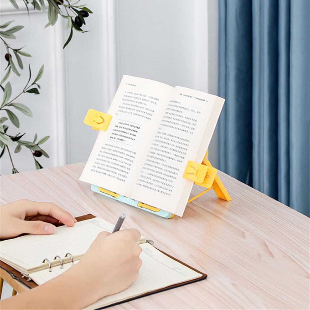 Portable support de livre rétractable support de Livre livre Support De Lecture Support Serre-livres Bureau Maison Lecture Bibliothèque boekenstandaard