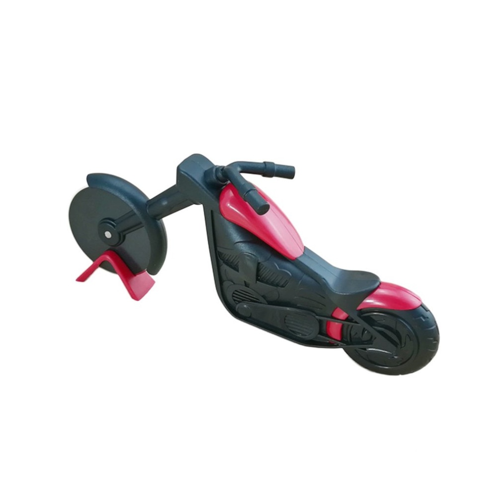 Unique Motorcycle Pizza Cutter Stainless Steel Pizza Knife Motorbike Wheel Pizza Chopper Portable Slicer Peel Knives