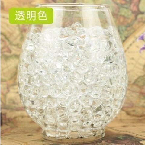 1000pcs Crystal Soil Hydrogel Gel Polymer Water Beads Decoration Plant Growing Water Balls Home Decor: 8