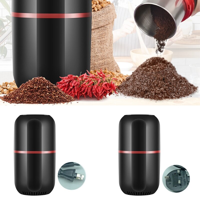 Multi Functional Electric Grinder Kitchen Food Ingredients Cereals and Grains Grinder Coffee Herbs Dry Grinding and Pulverizing