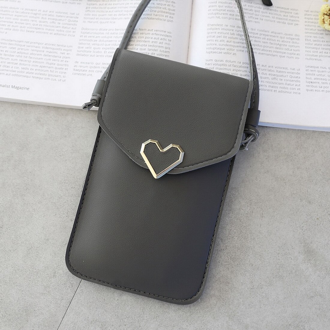 Torba na telefon komórkowy Mini Crossbody torby dla kobiet torba na telefon do uniwersalnego telefonu gotówka kobieta pojedyncze torebki na ramię portfel: 4